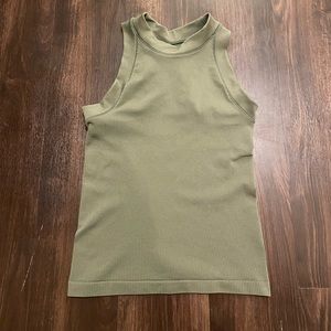 Athleta green tank top woman’s XS